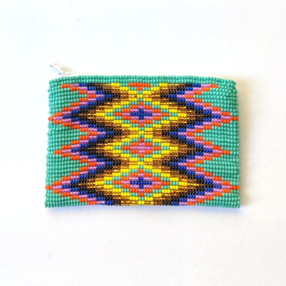 Beaded Coin Pouch